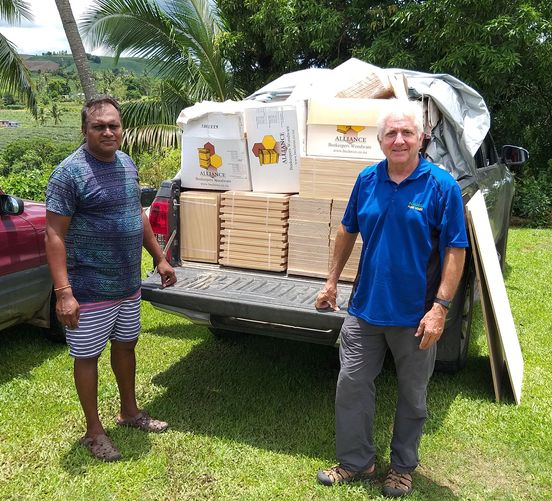 Fiji Beekeepers Association Mentor Program Update – February 2021 - Photo courtesy of John Caldeira